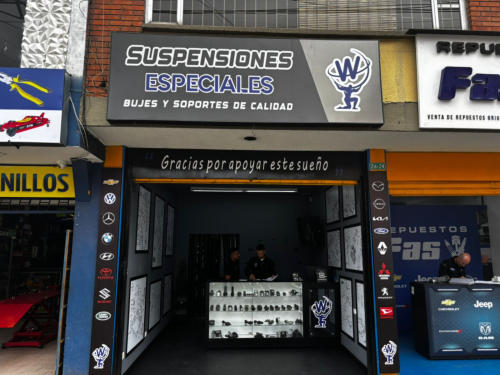 Suspensiones Especiales Bujes y Soportes carro