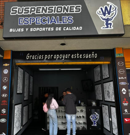 Almacen de repuestos Suspensiones Especiales